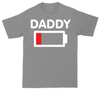 Daddy Low Battery | Mens Tall T-Shirt