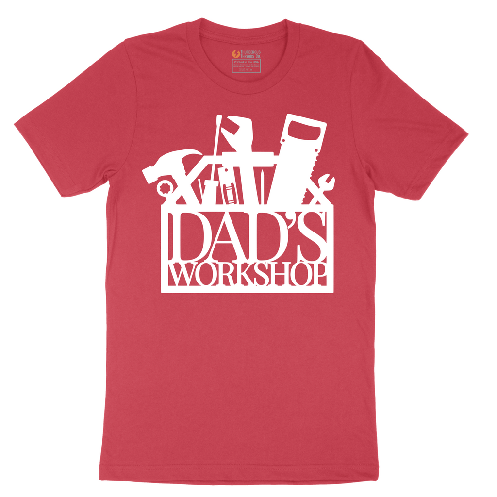 Dads Workshop - Mens T-Shirt - Sizes S - 6XL