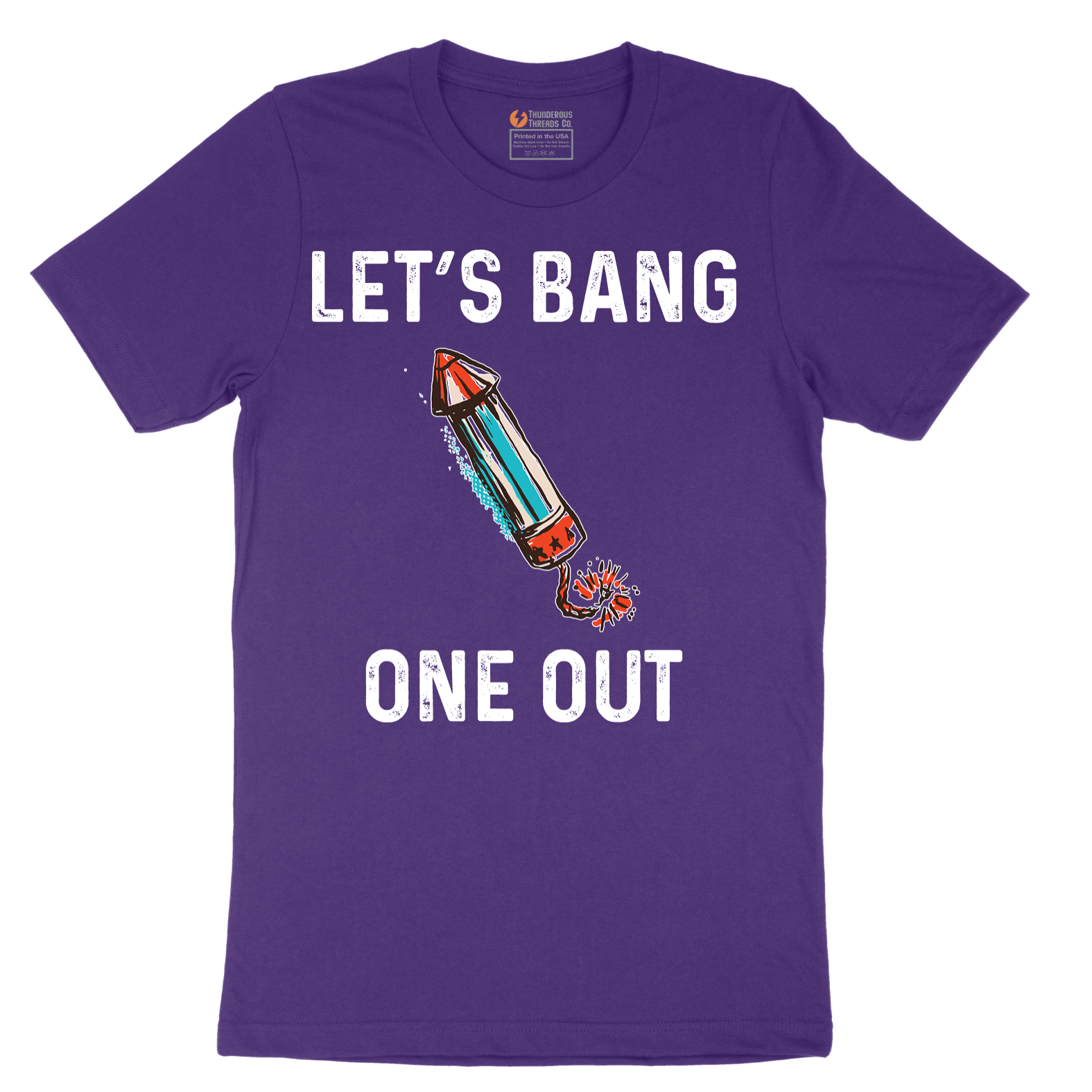 Lets Bang One Out - Mens T-Shirt - Sizes S - 6XL