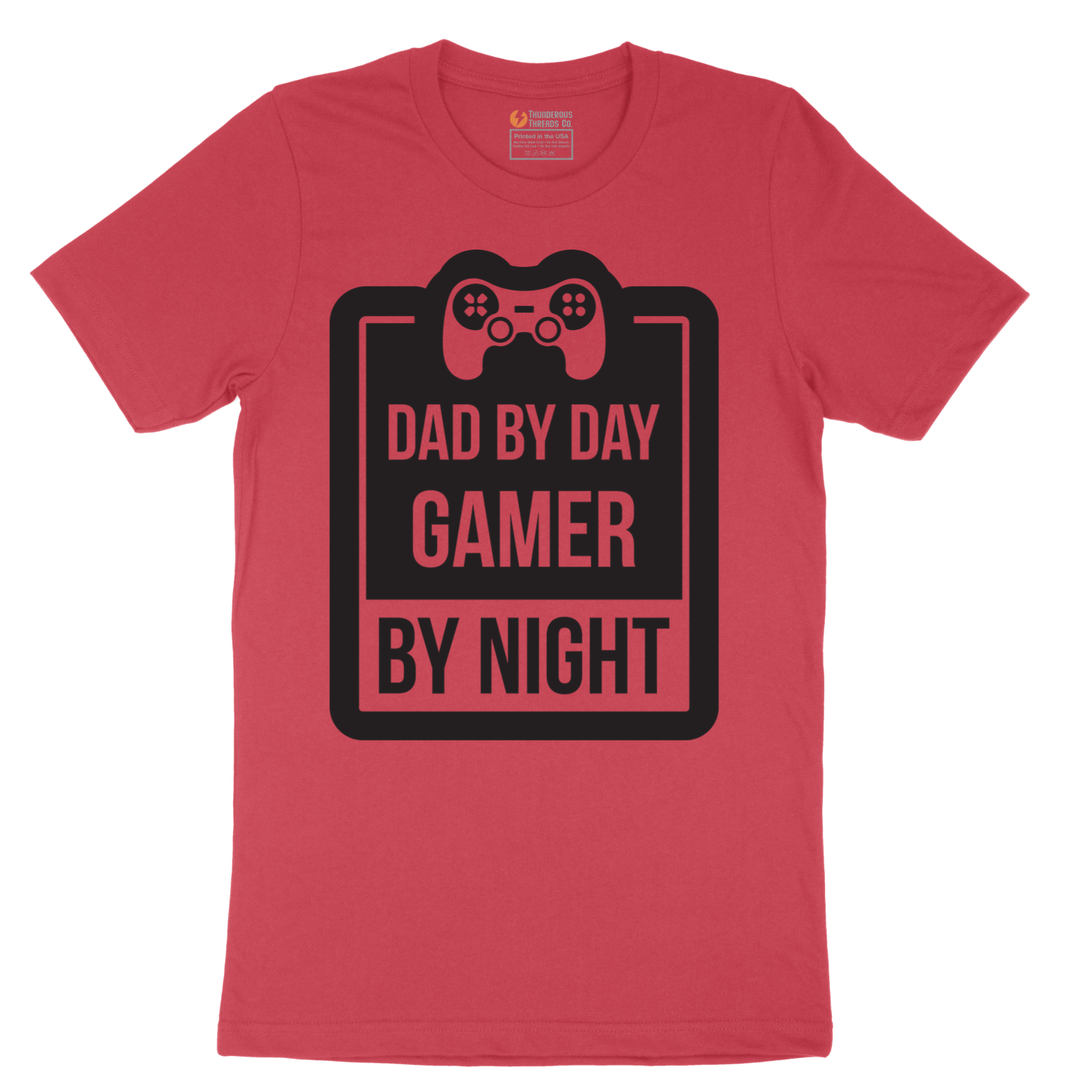 Dad my Day Gamer by Night - Mens T-Shirt - Sizes S - 6XL