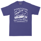 Pontoon Club Party in Slow Motion | Mens Tall T-Shirt