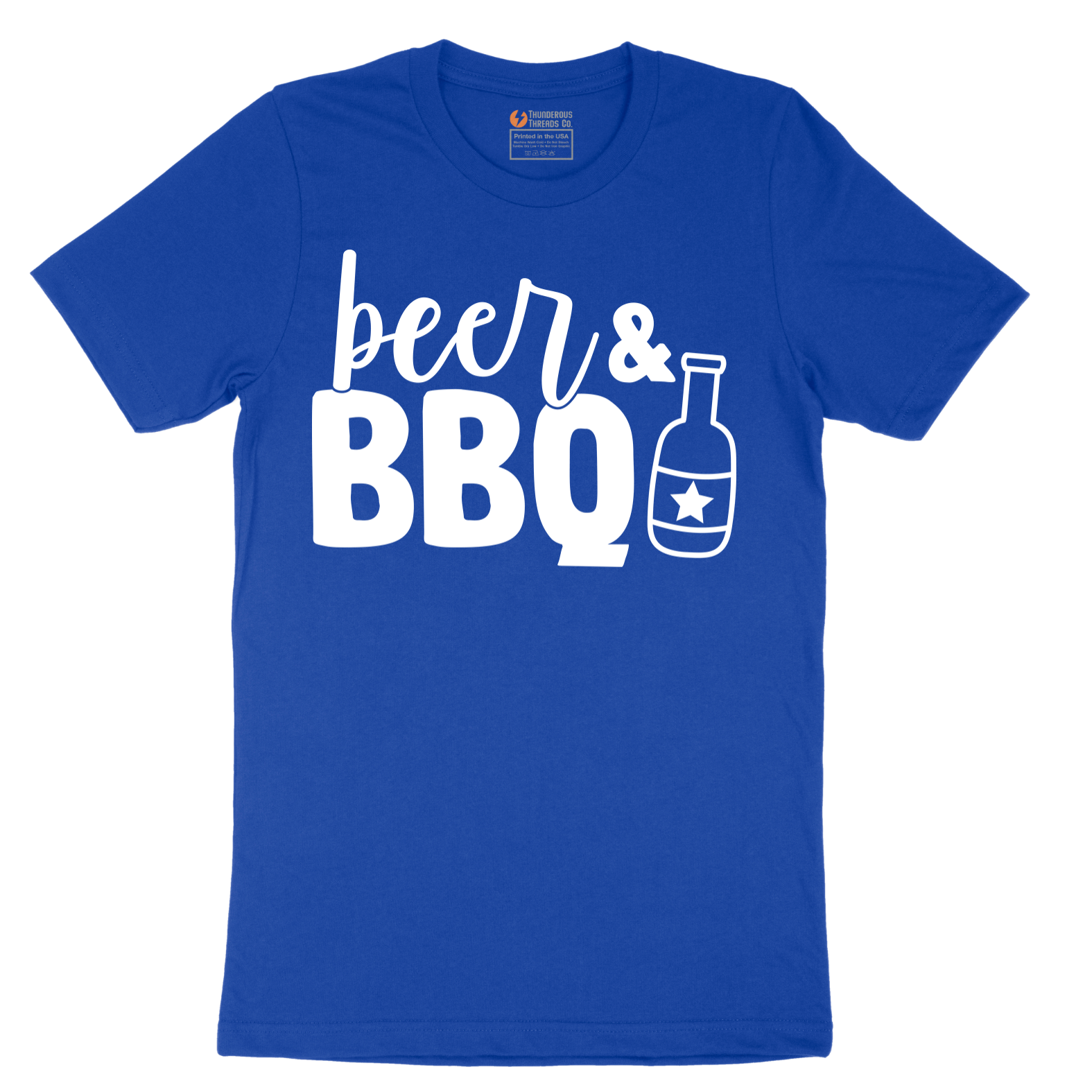 Beer and BBQ - Mens T-Shirt - Sizes S - 6XL