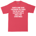 Santa Saw | Mens Tall T-Shirt