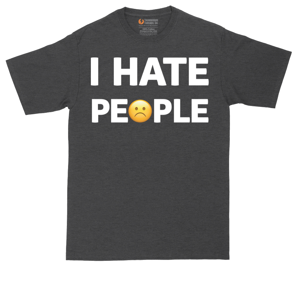 I Hate People | Mens Tall T-Shirt