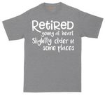 Retired Young at Heart | Mens Tall T-Shirt
