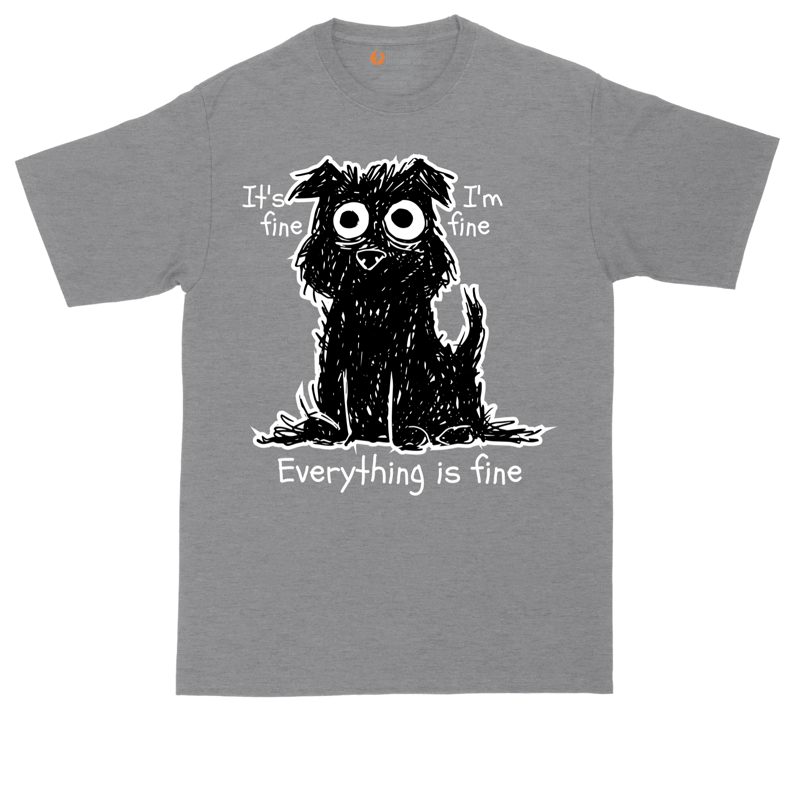 Stressed Dog | Mens Tall T-Shirt