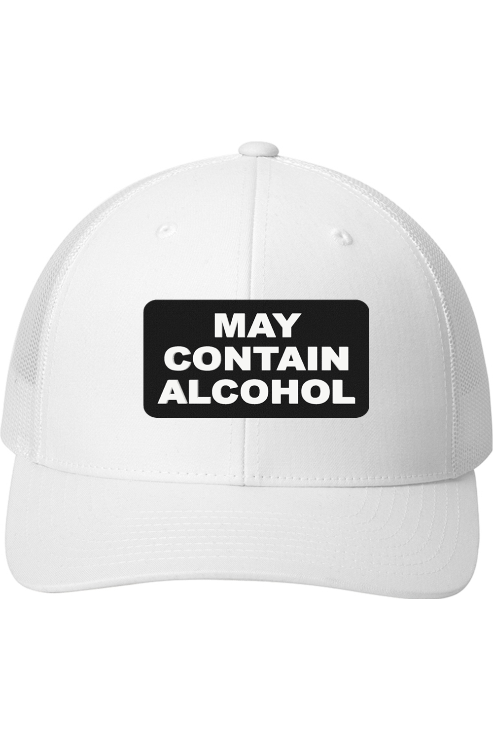 May Contain Alcohol - 3D Patch Trucker Hat