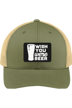 Wish You were Beer - 3D Patch Trucker Hat