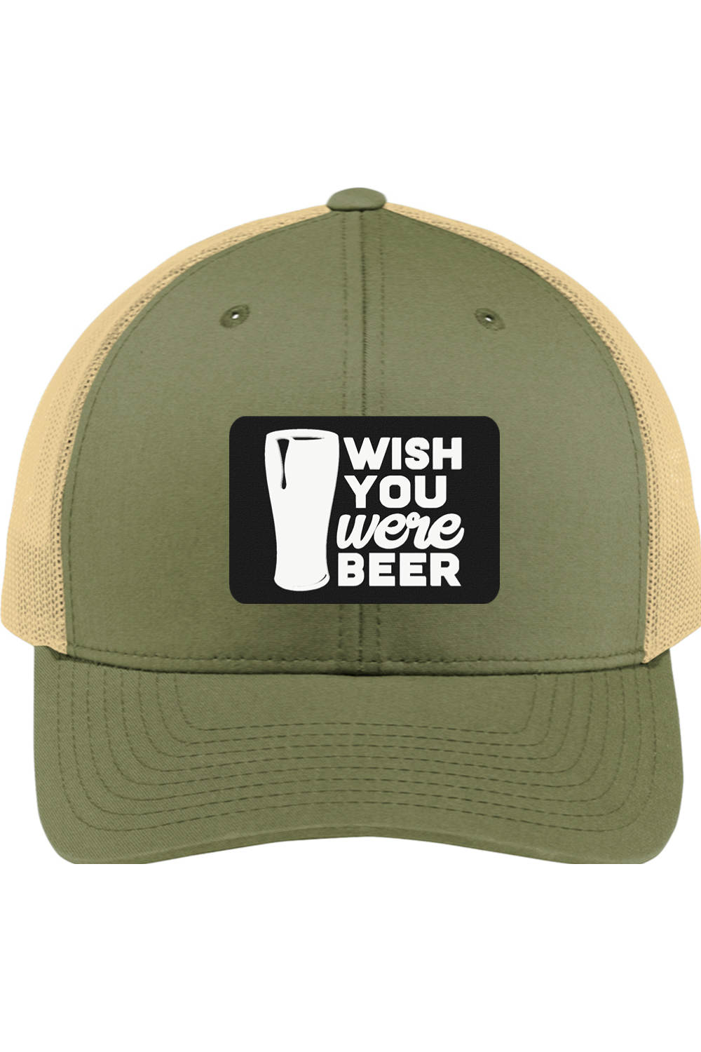 Wish You were Beer - 3D Patch Trucker Hat