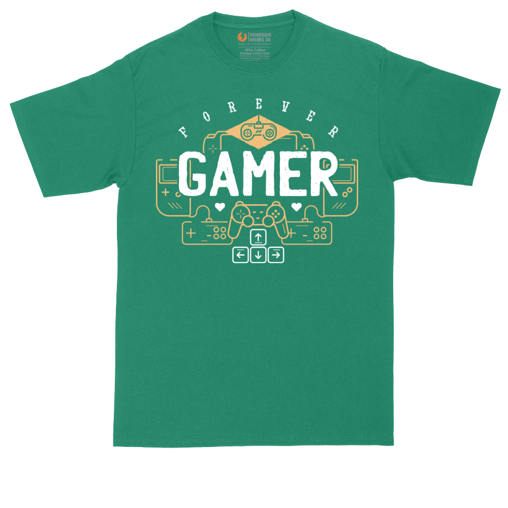 Forever Gamer | Mens Tall T-Shirt