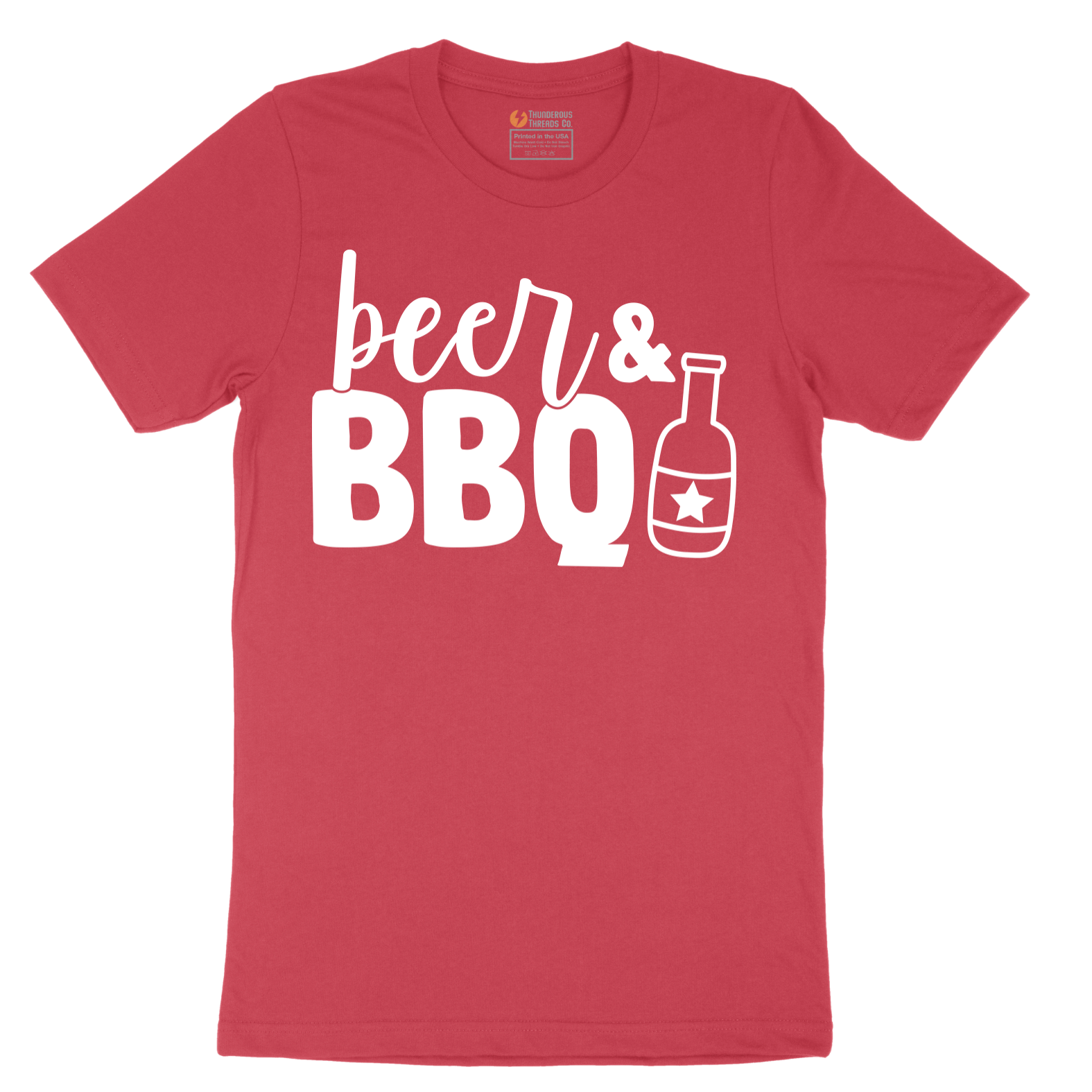Beer and BBQ - Mens T-Shirt - Sizes S - 6XL