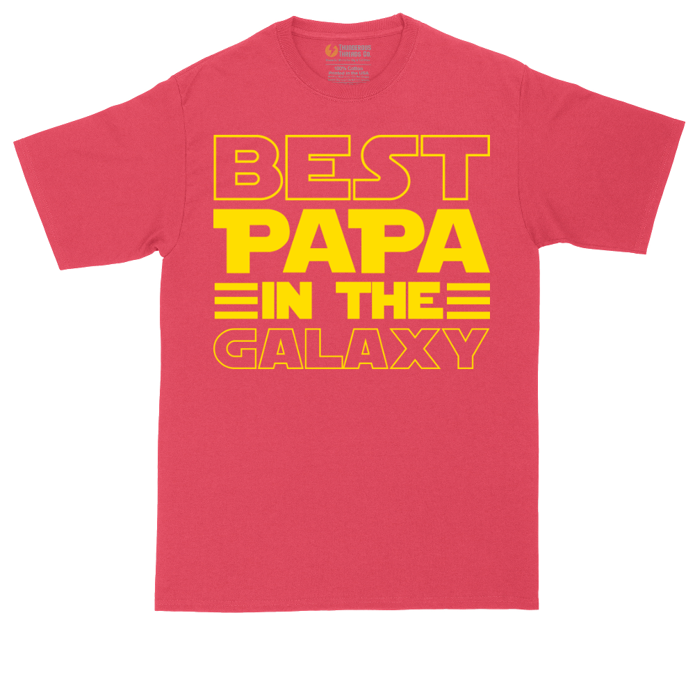 Best Papa in the Galaxy | Mens Tall T-Shirt