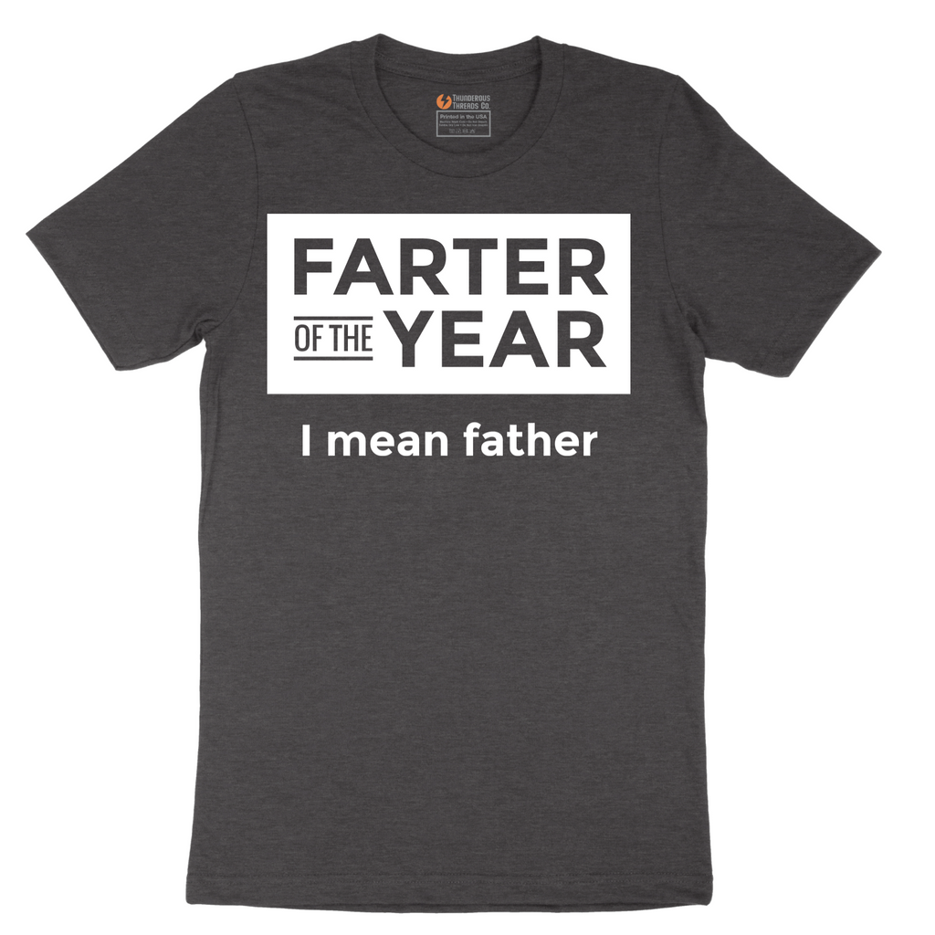 Farter of the Year - Mens T-Shirt - Sizes S - 6XL