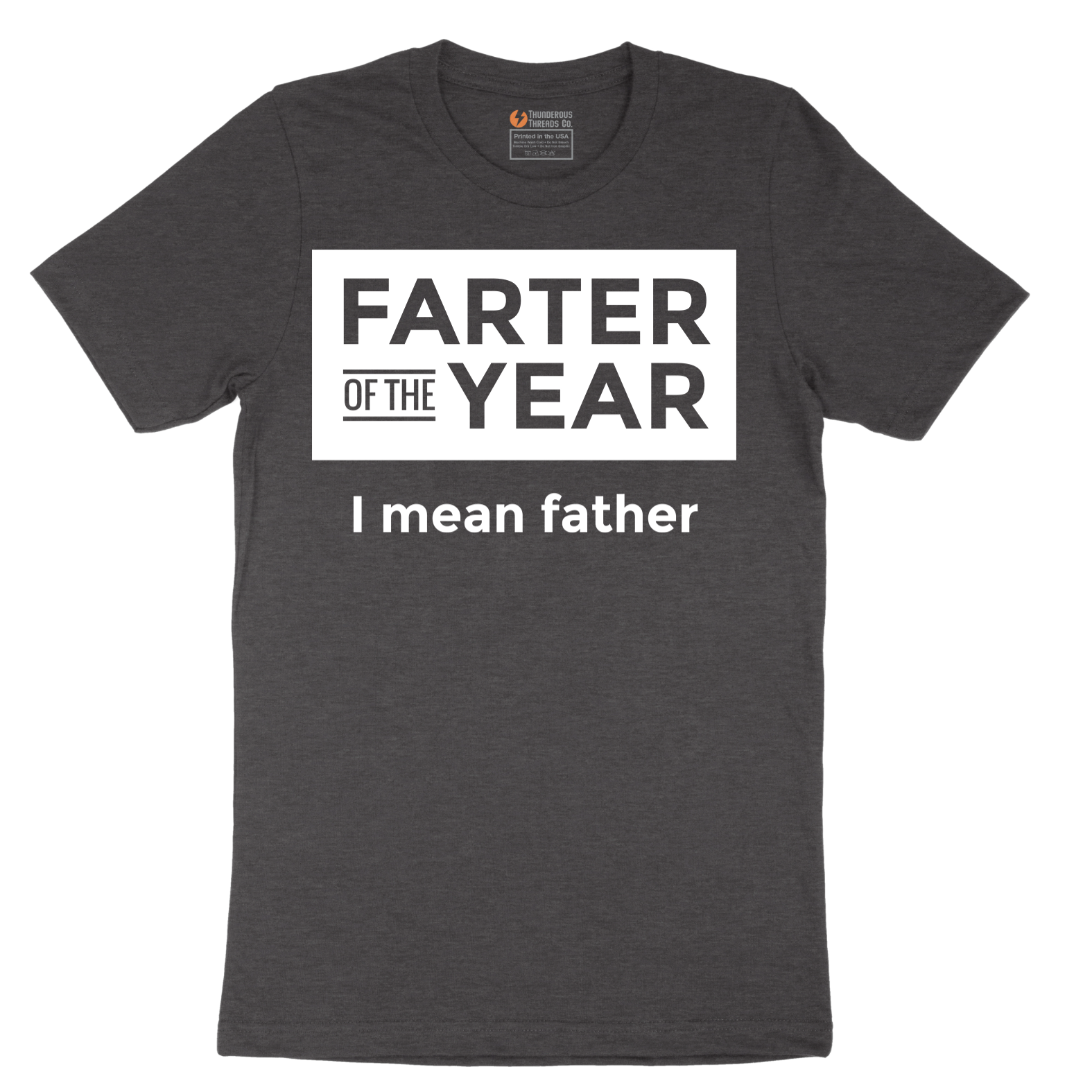 Farter of the Year - Mens T-Shirt - Sizes S - 6XL