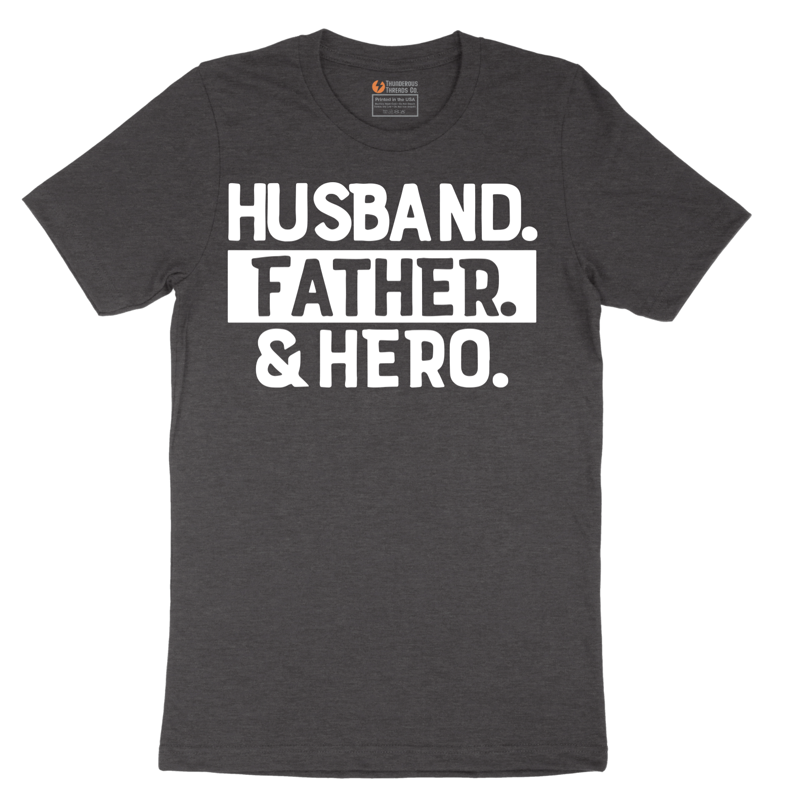 Husband Father Hero - Mens T-Shirt - Sizes S - 6XL