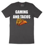 Gaming and Tacos - Mens T-Shirt - Sizes S - 6XL