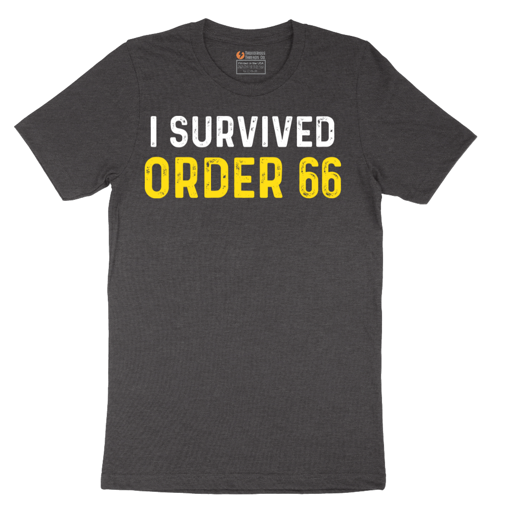 I Survived Order 66 - Mens T-Shirt - Sizes S - 6XL