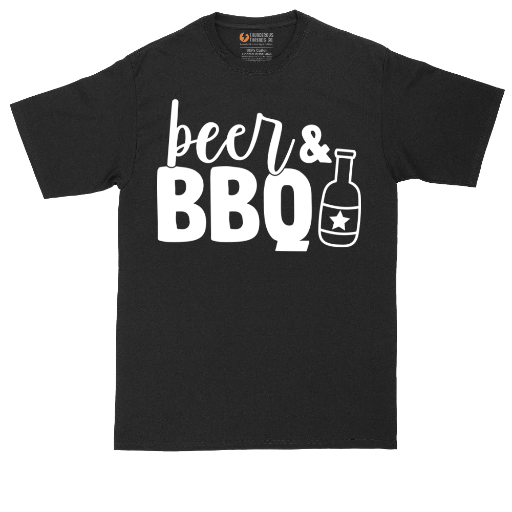 Beer and BBQ | Mens Tall T-Shirt