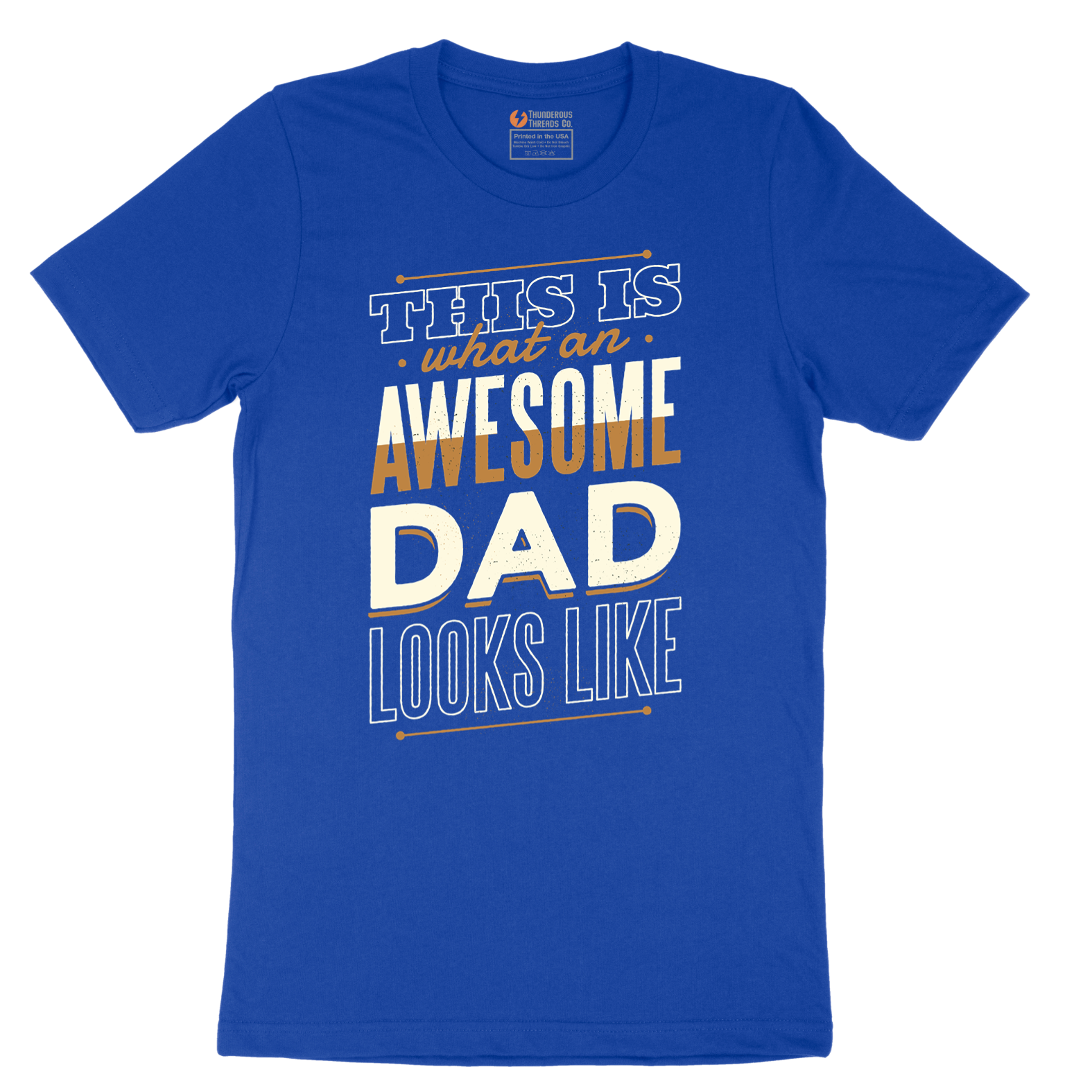 This is What an Awesome Dad Looks Like - Mens T-Shirt - Sizes S - 6XL