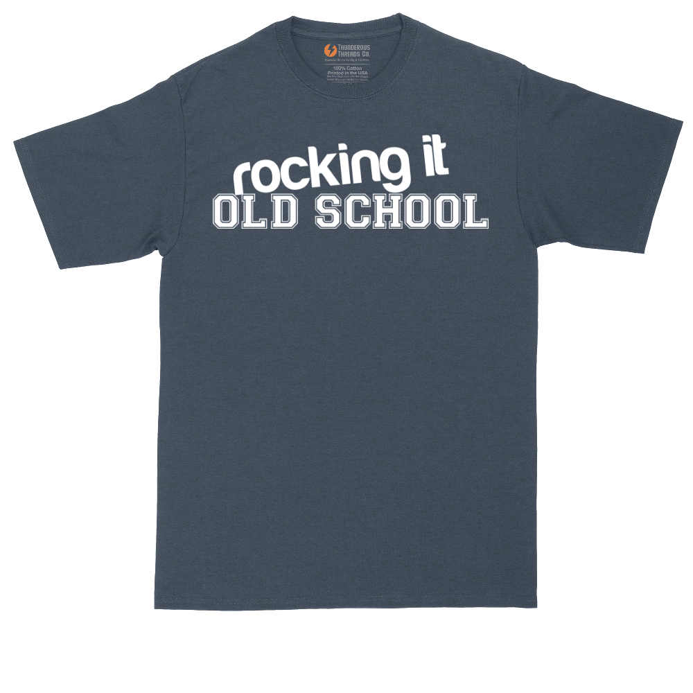 Rocking It Old School | Mens Tall T-Shirt
