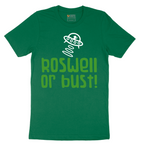 Roswell or Bust - Mens T-Shirt - Sizes S - 6XL