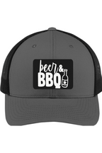 Beer & BBQ - 3D Patch Trucker Hat
