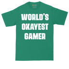 Worlds Okayest Gamer | Mens Tall T-Shirt