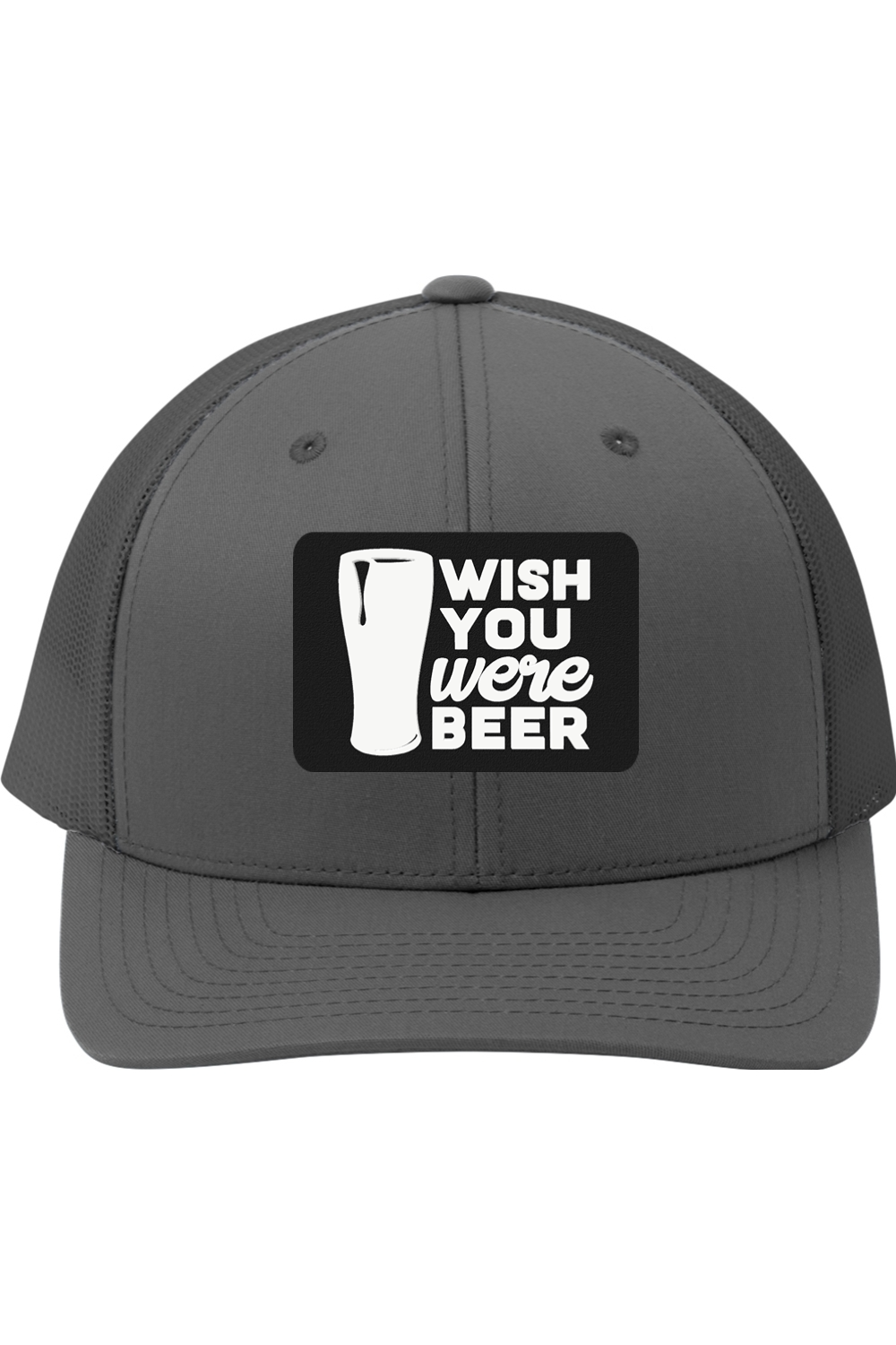 Wish You were Beer - 3D Patch Trucker Hat
