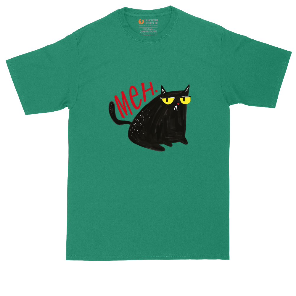 Meh Cat - Mens Tall T-Shirt