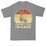 I'm Not Old I'm Classic Guitar Version | Mens Tall T-Shirt