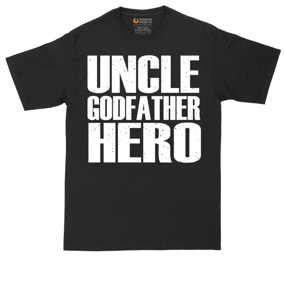 Uncle Godfather Hero | Mens Tall T-Shirt