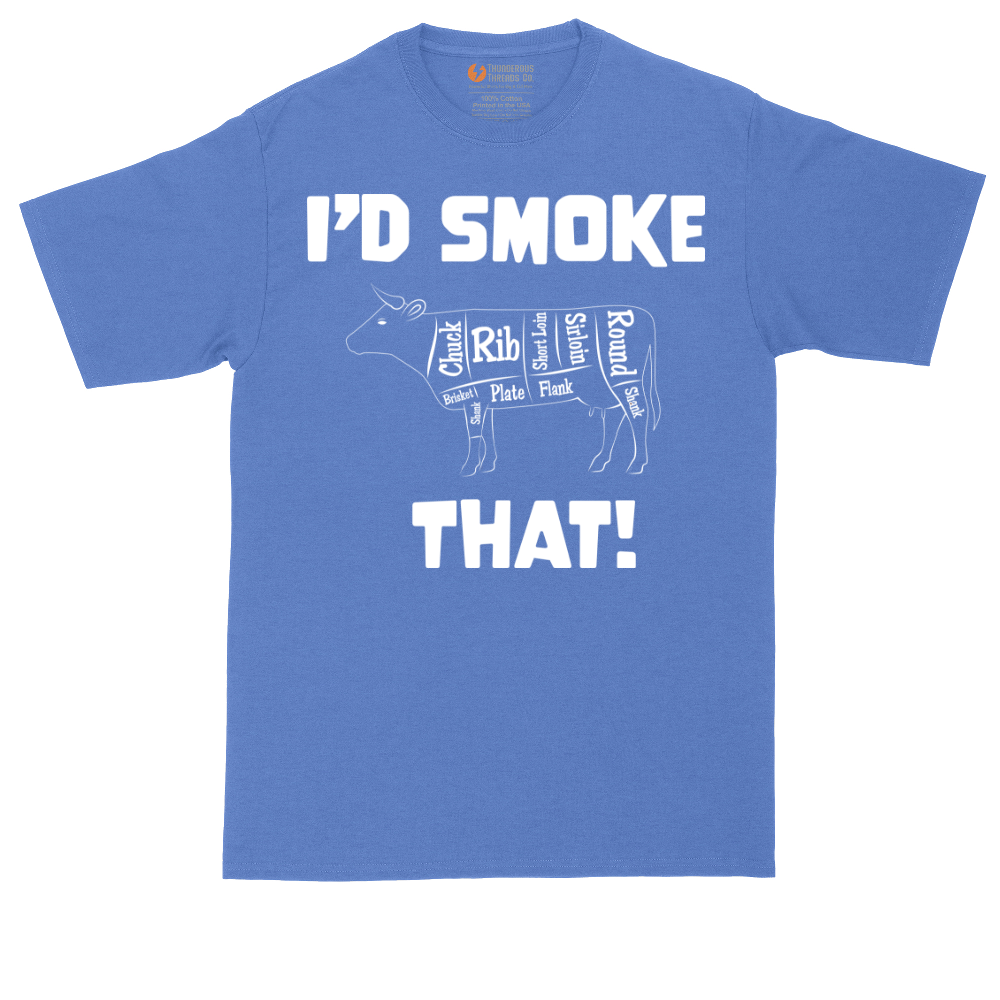 I'd Smoke That Beef Version | Mens Tall T-Shirt