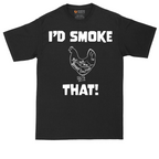 I'd Smoke That Chicken Version | Mens Tall T-Shirt