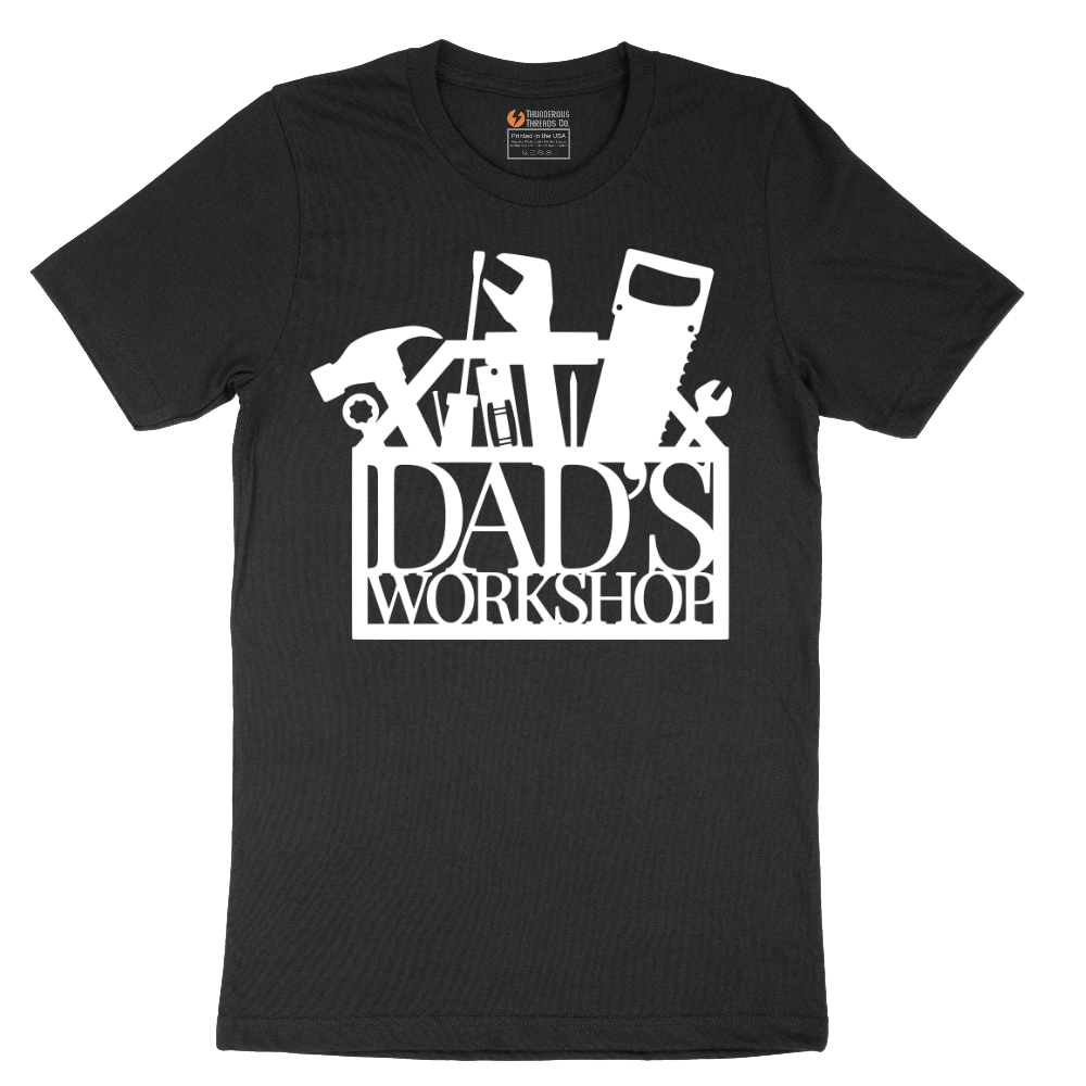 Dads Workshop - Mens T-Shirt - Sizes S - 6XL
