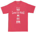 John 3:16 Cross | Mens Tall T-Shirt