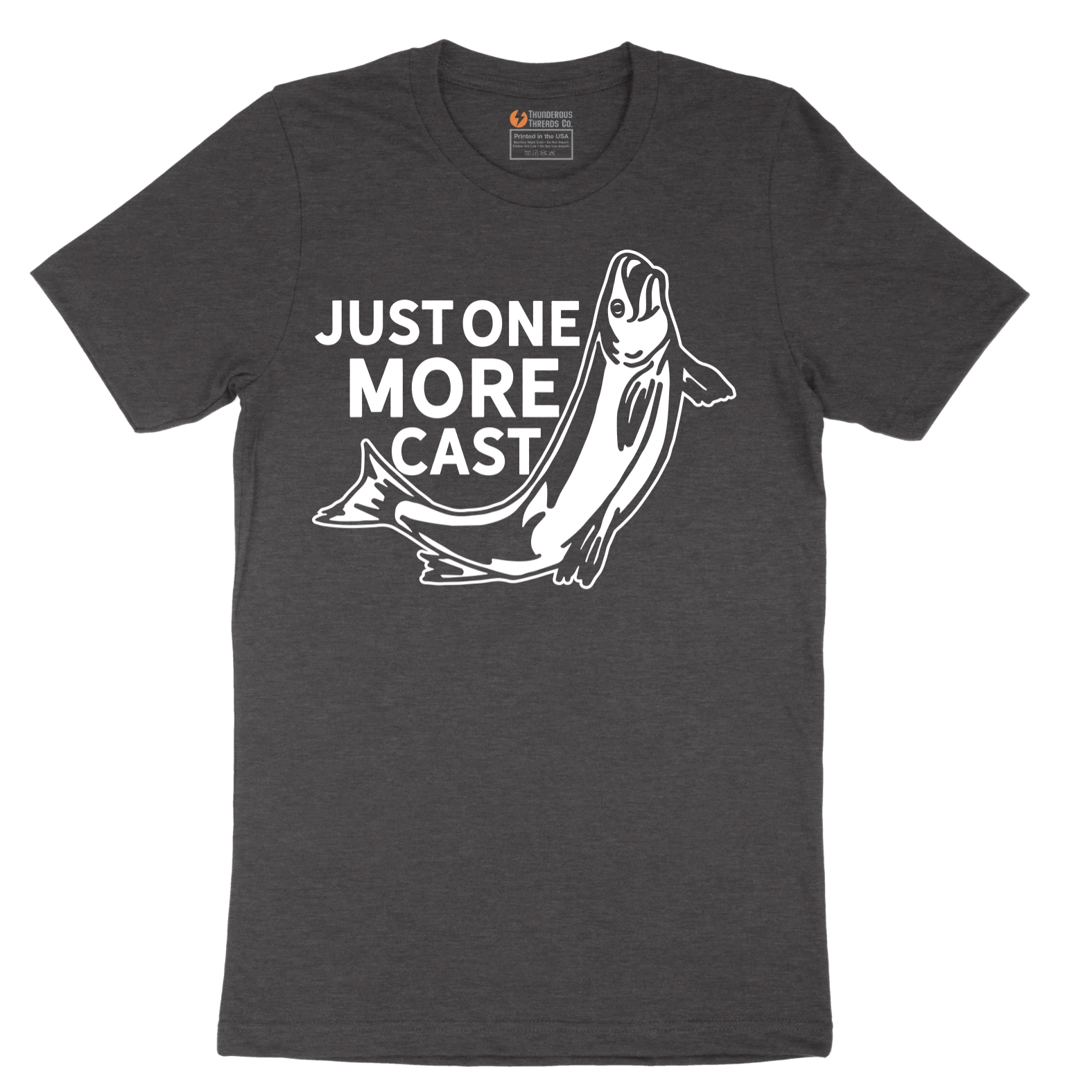 Just One More Cast - Mens T-Shirt - Sizes S - 6XL