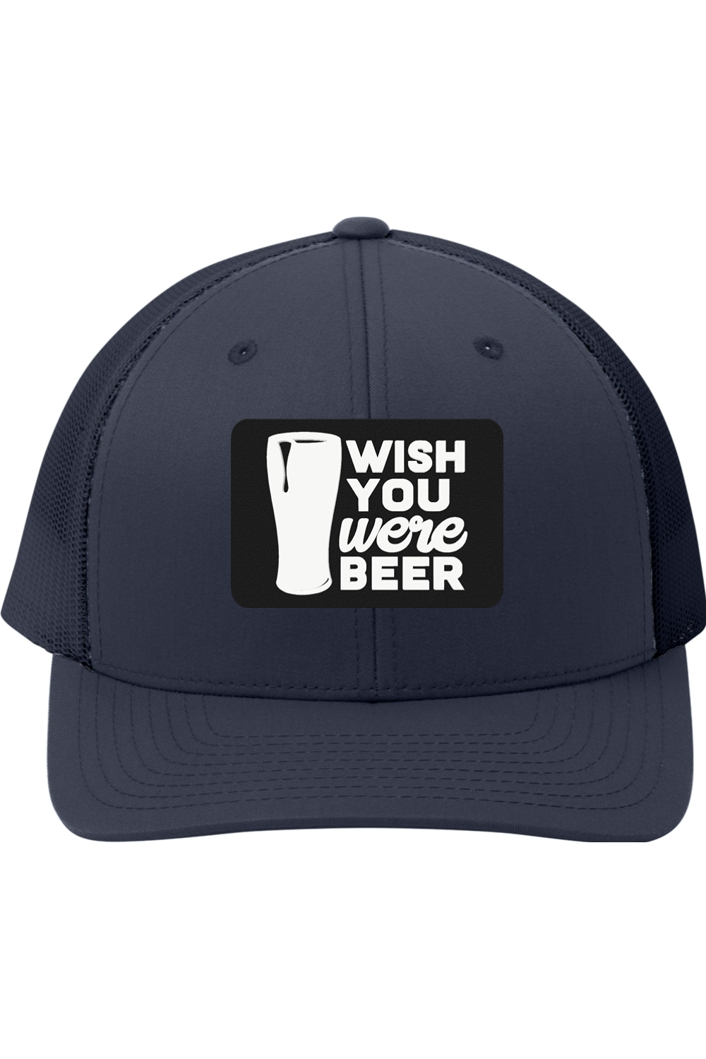 Wish You were Beer - 3D Patch Trucker Hat