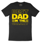 Best Dad in the Galaxy - Mens T-Shirt - Sizes S - 6XL