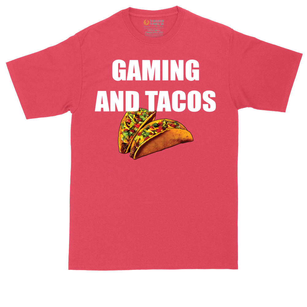 Gaming and Tacos | Mens Tall T-Shirt