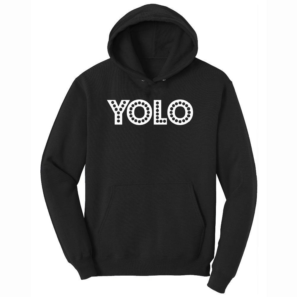 YOLO - Mens T-Shirt - Mens Hooded Sweatshirt - Sizes S - 4XL