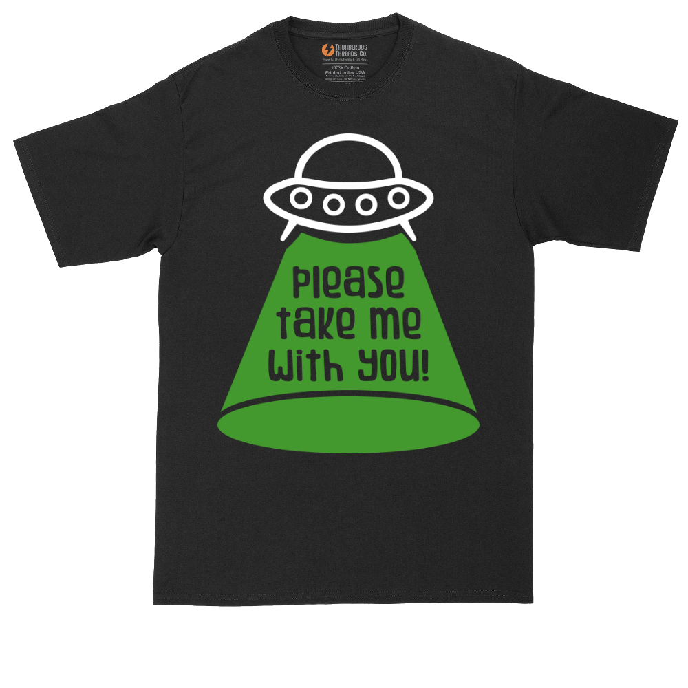 Please Take Me With You | Mens Tall T-Shirt