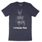 I'd Smoke That Meat Chart Version - Mens T-Shirt - Sizes S - 6XL