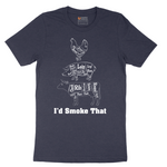 I'd Smoke That Meat Chart Version - Mens T-Shirt - Sizes S - 6XL