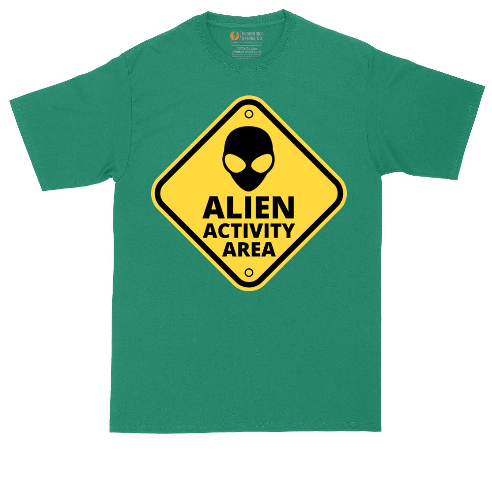 Alien Activity Area | Mens Tall T-Shirt