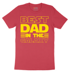 Best Dad in the Galaxy - Mens T-Shirt - Sizes S - 6XL