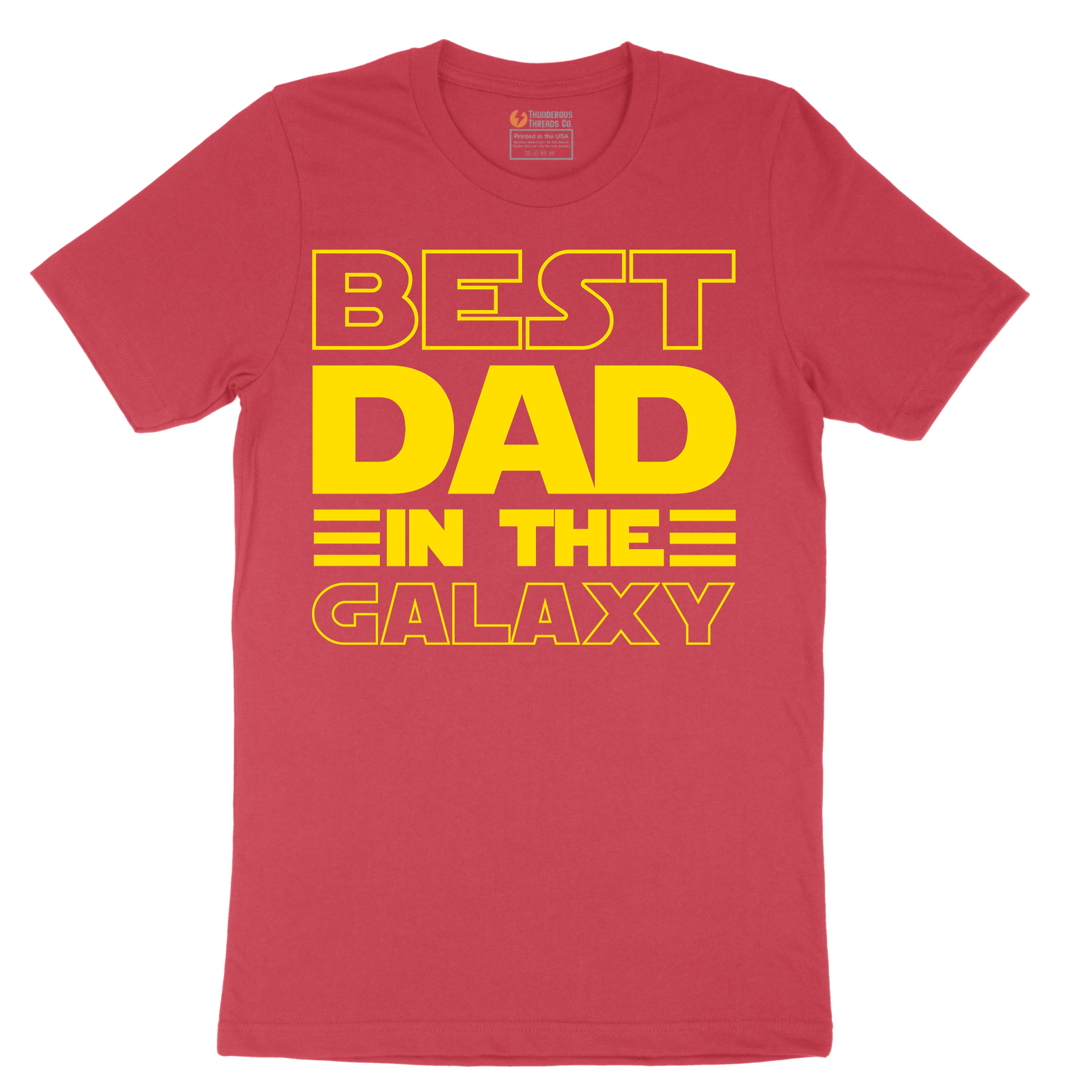 Best Dad in the Galaxy - Mens T-Shirt - Sizes S - 6XL