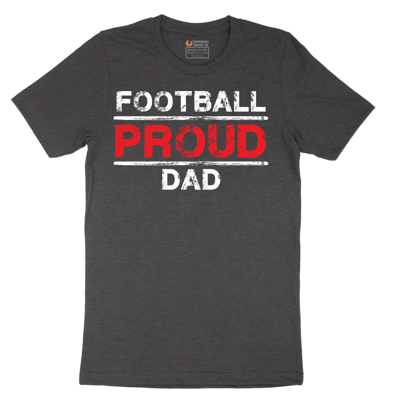 Proud Football Dad - Mens T-Shirt - Sizes S - 6XL
