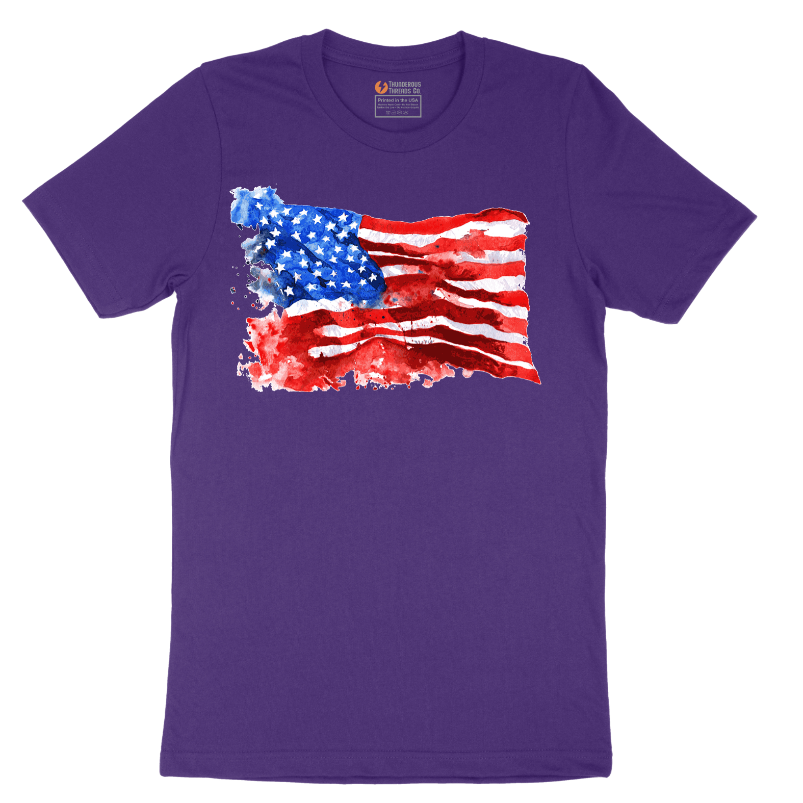 USA Flag Grunge - Mens T-Shirt - Sizes S - 6XL