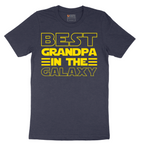Best Grandpa in the Galaxy - Mens T-Shirt - Sizes S - 6XL