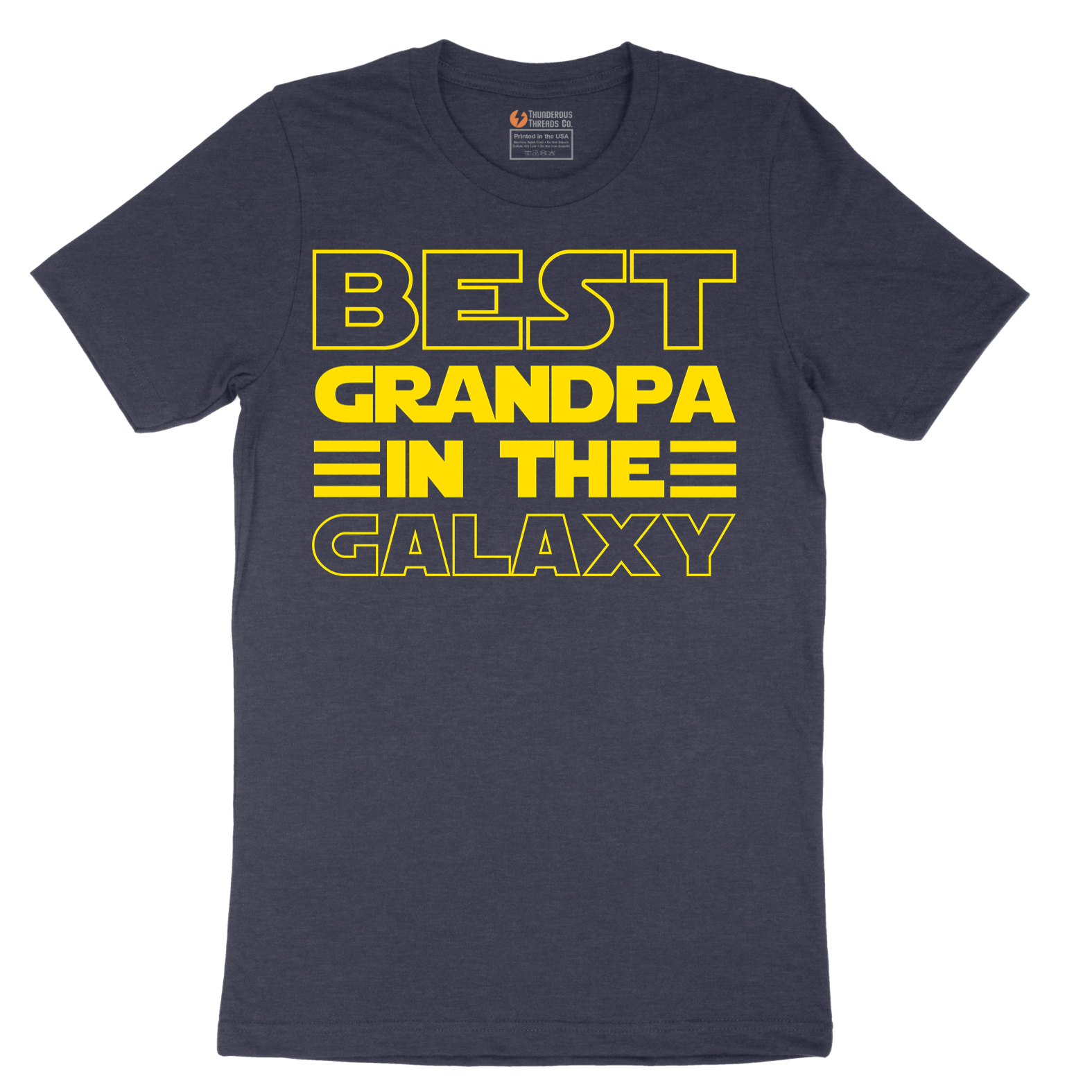 Best Grandpa in the Galaxy - Mens T-Shirt - Sizes S - 6XL